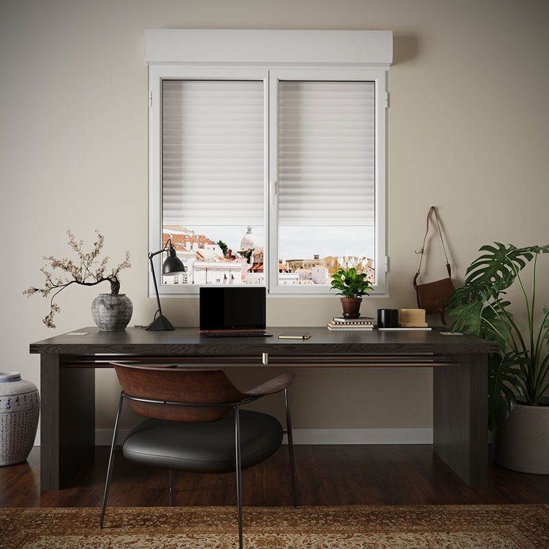 Fenêtre PVC 2 Vantaux avec Volet Roulant Monobloc Sur Mesure