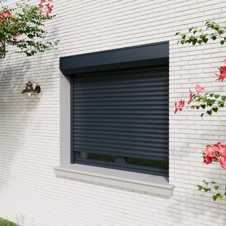 Volet Roulant Aluminium Moteur Radio Sur Mesure Caisson pour Rénovation