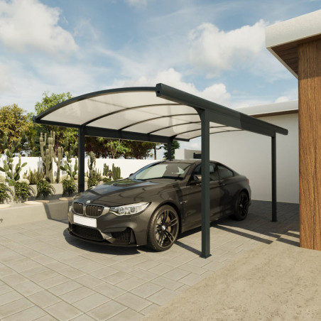 Carport Aluminium Cintré Sur Mesure