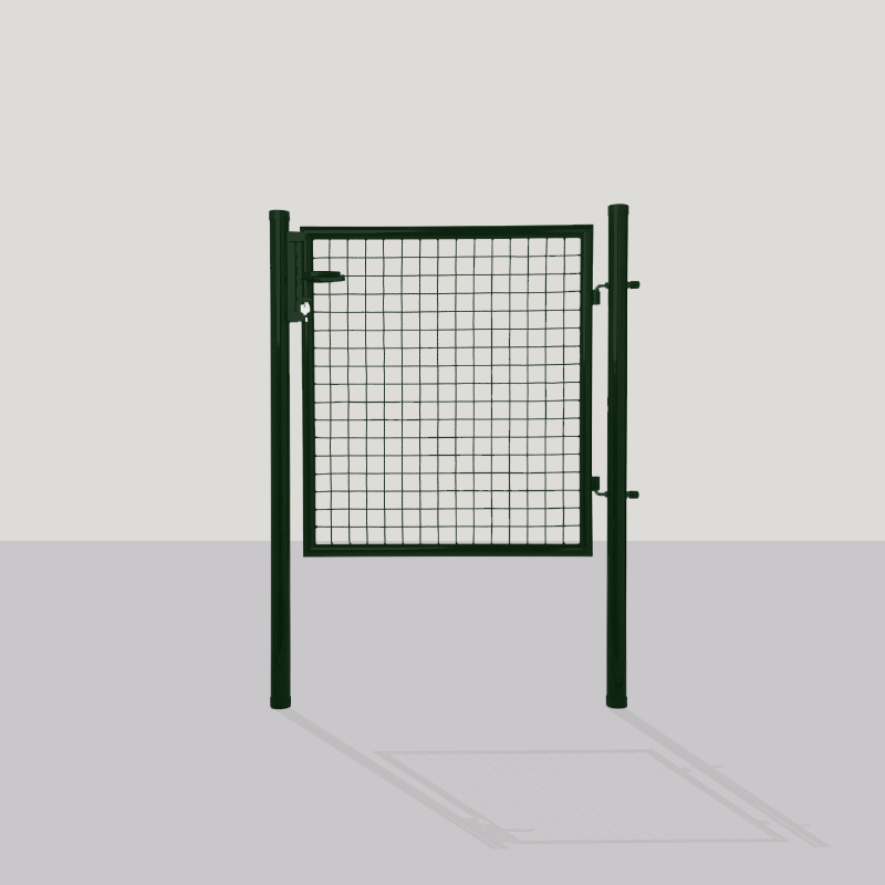 DESTOCKAGE Portillon Simple - Couleur : Vert 6005