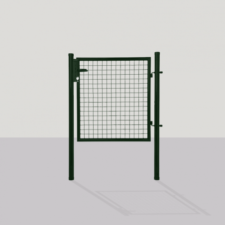 DESTOCKAGE Portillon Simple - Couleur : Vert 6005