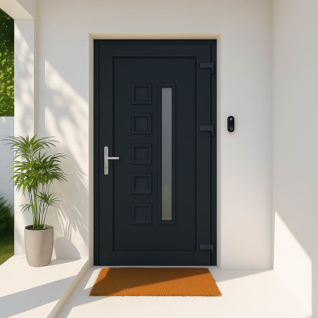 Porte d'Entrée en PVC STARTER LIMOGES Standard 2150 x 900 mm