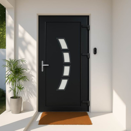 Porte d'Entrée en PVC STARTER LILLE Standard 2150 x 900 mm