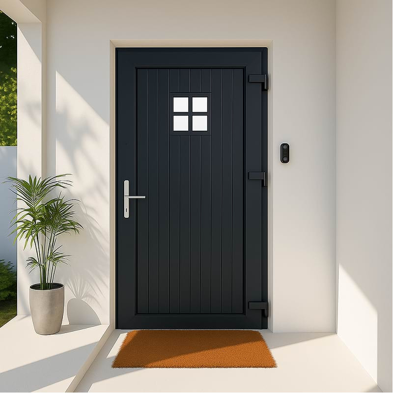 Porte d'Entrée en PVC STARTER VANNES Standard 2150 x 900 mm