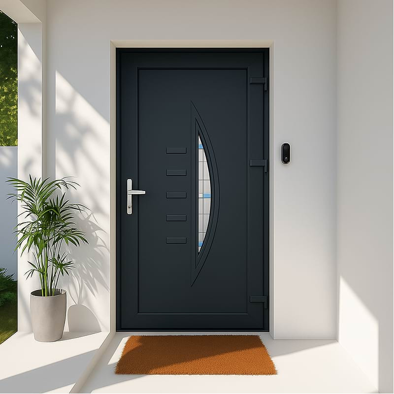 Porte d'Entrée en PVC STARTER BREST Sur Mesure