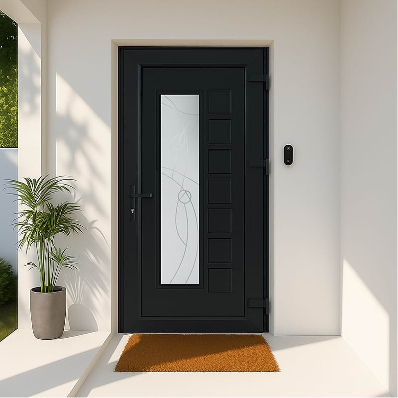 Porte d'Entrée en PVC STARTER TOURS Sur Mesure