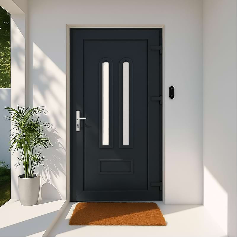 Porte d'Entrée en PVC STARTER PERPIGNAN Sur Mesure