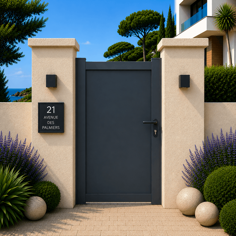 Portillon Essen Aluminium Sur Mesure