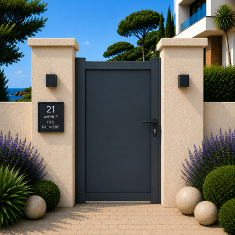Portillon Essen Aluminium Sur Mesure