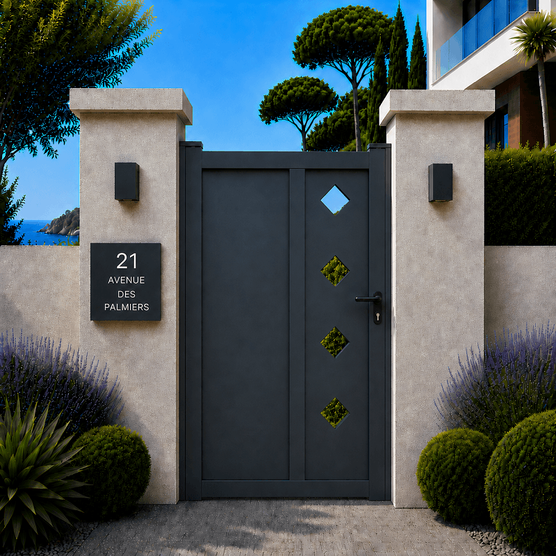 Portillon Berlin Aluminium Sur Mesure