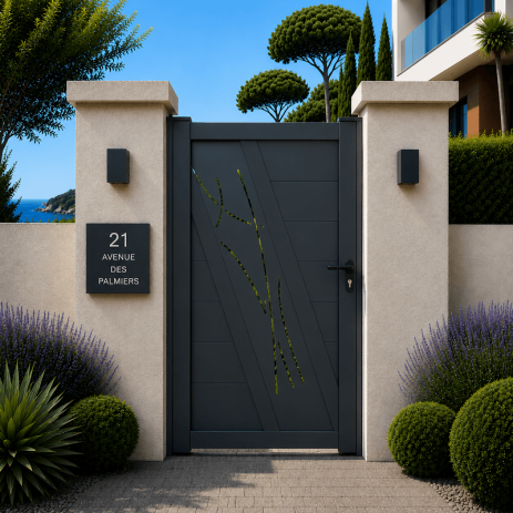 Portillon New Orleans Aluminium Sur Mesure