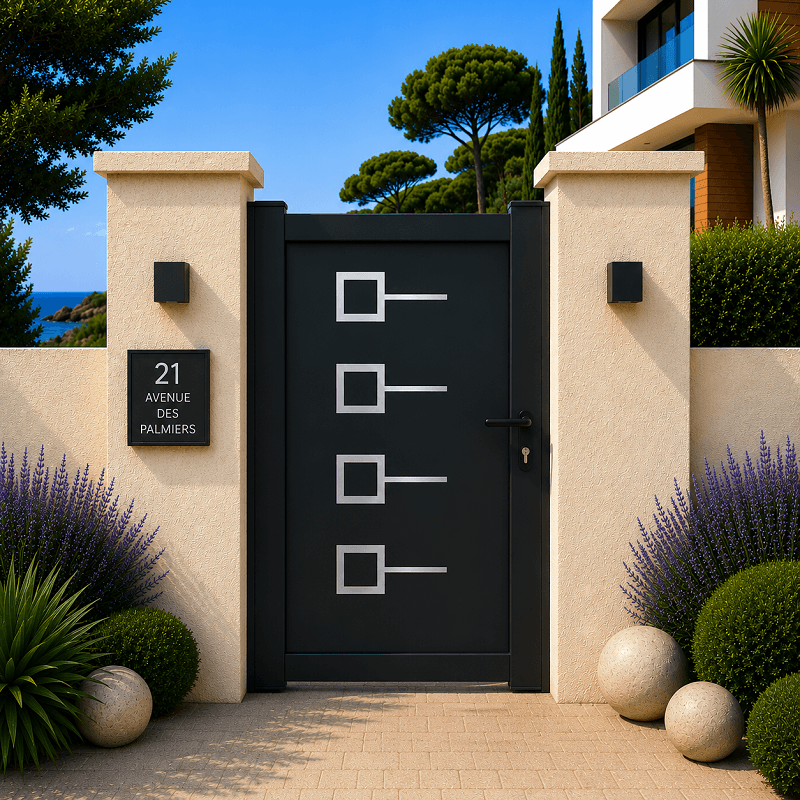 Portillon DECORNOX Aluminium Sur Mesure