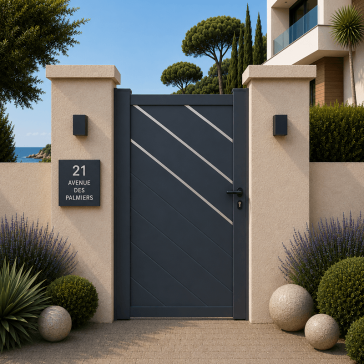 Portillon Memphis Aluminium...