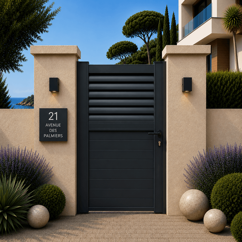 Portillon Detroit Aluminium Sur Mesure