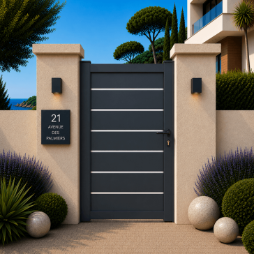 Portillon Dallas Aluminium...