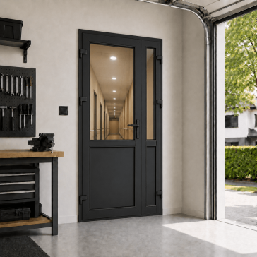 Porte de service PVC...