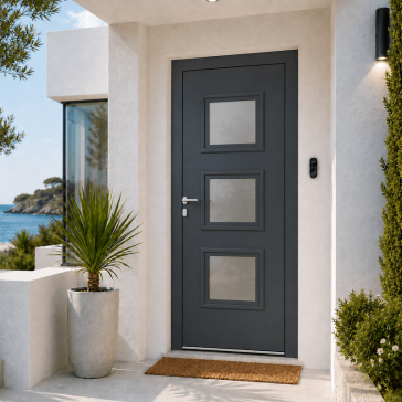 Porte d'Entrée en Aluminium...