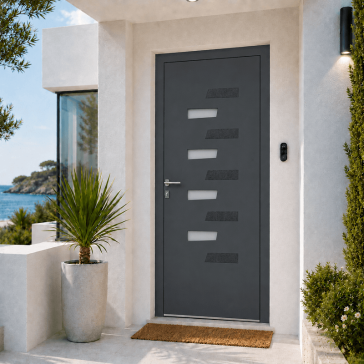 Porte d'Entrée en Aluminium...