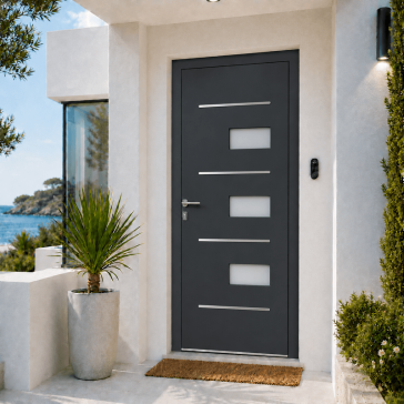 Porte d'Entrée en Aluminium...