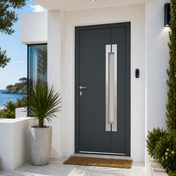 Porte d'Entrée en Aluminium...