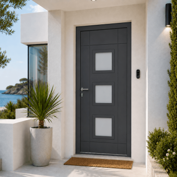 Porte d'Entrée en Aluminium...