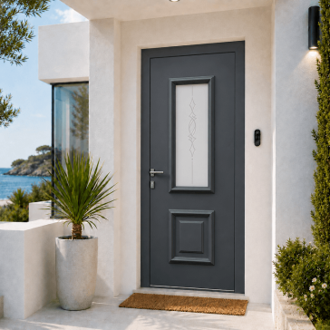 Porte d'Entrée en Aluminium...
