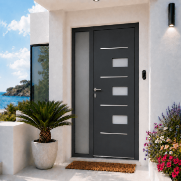 Porte d'Entrée en Aluminium...