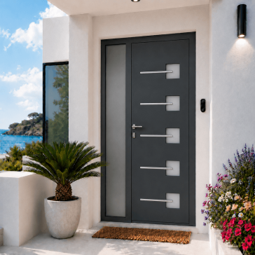 Porte d'Entrée en Aluminium...