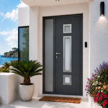Porte d'Entrée en Aluminium...