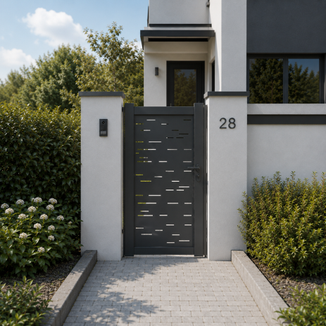 Portillon Trieste aluminium Standard