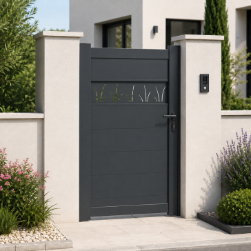 Portillon Ravenne aluminium...