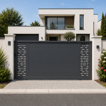 Portail Brescia aluminium...