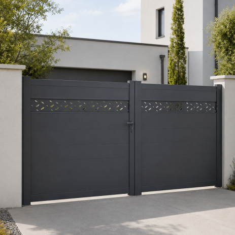 Portail Naples aluminium Battant Standard