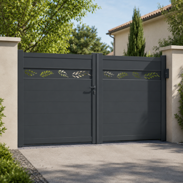 Portail Bologne aluminium...