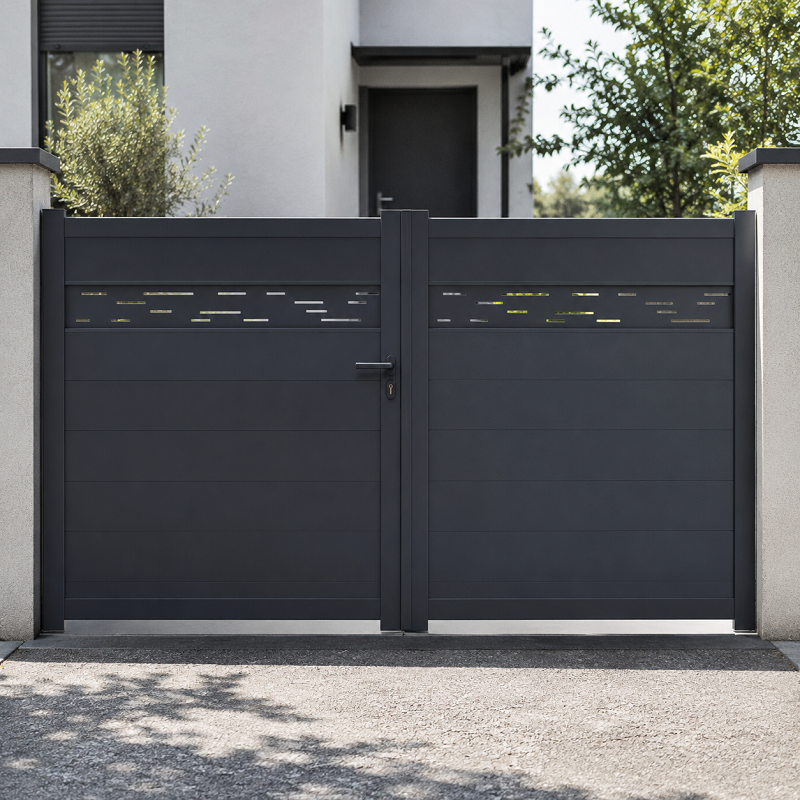 Portail Padoue aluminium Battant Standard