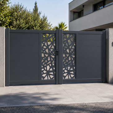 Portail Parme aluminium...