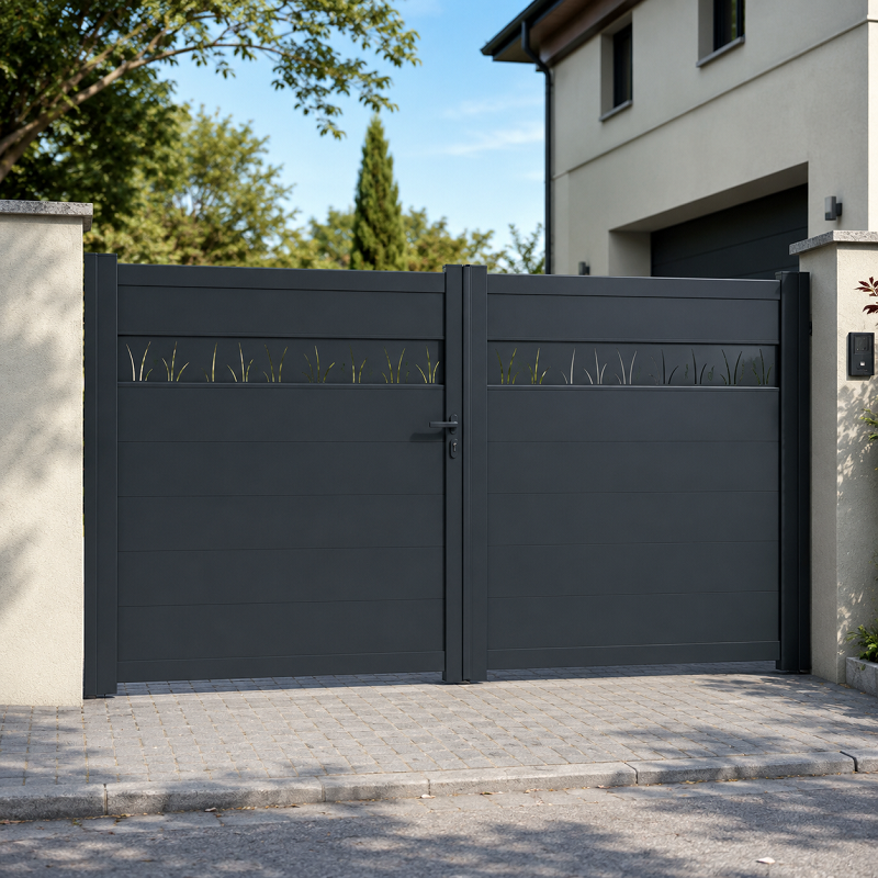Portail Ravenne aluminium Battant Standard