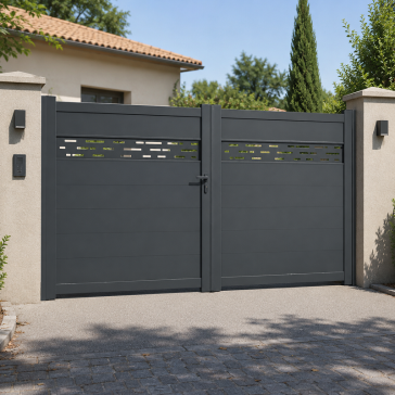 Portail Perouse aluminium...