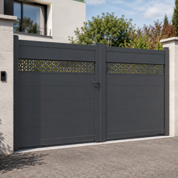 Portail Sienne aluminium...