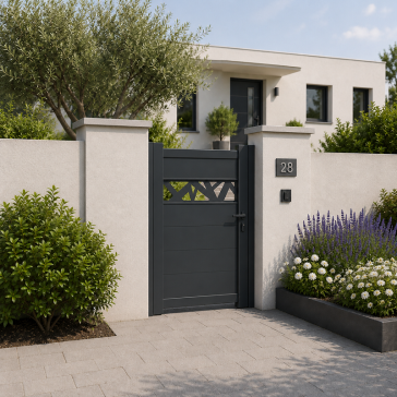 Portillon Ferrare aluminium...