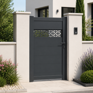 Portillon Sienne aluminium...