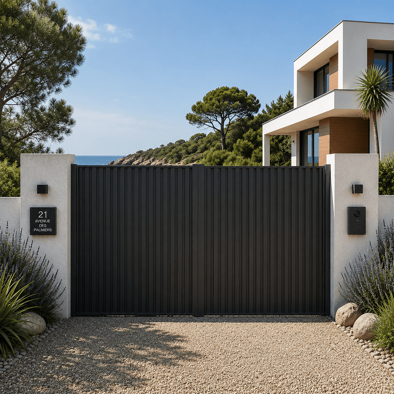 Portail Label Battant Sur Mesure 
