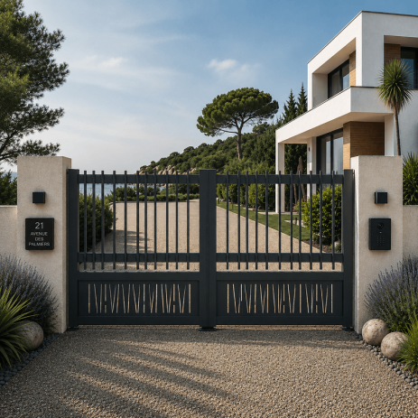 Portail Kansas Battant Sur Mesure 