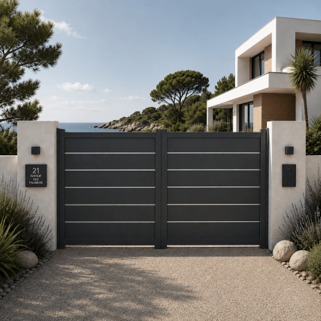 Portail Dallas Battant Sur Mesure