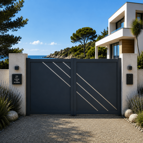 Portail München Battant Sur Mesure 