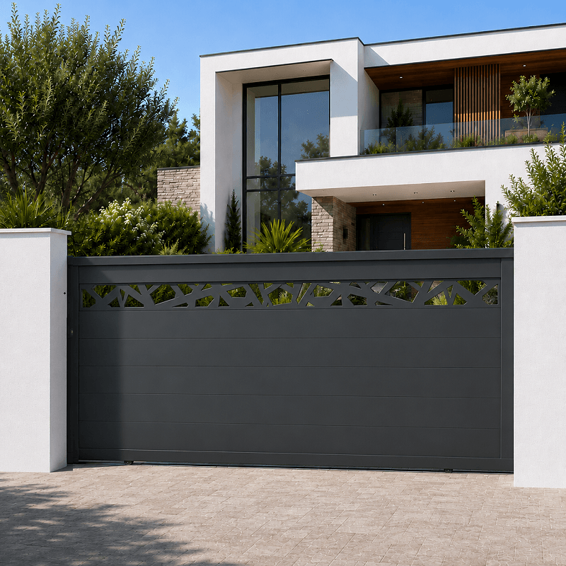 Portail Ferrare aluminium Coulissant Standard