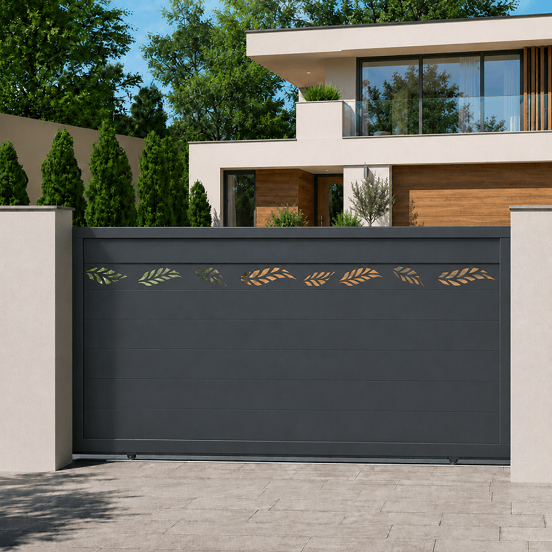 Portail Bologne aluminium Coulissant Standard