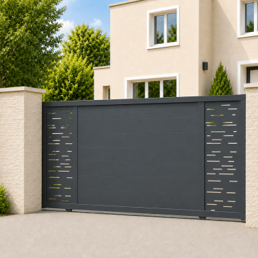 Portail Brescia aluminium...