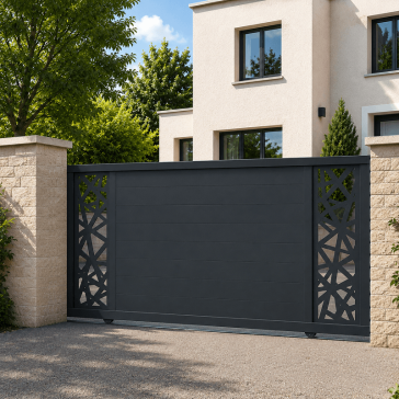 Portail Parme aluminium...
