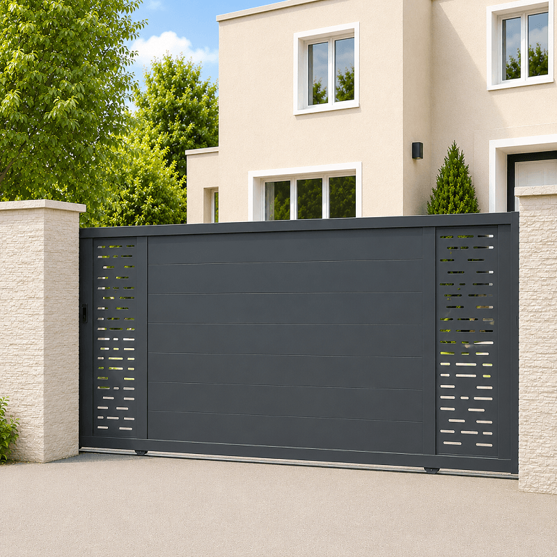 Portail Trieste aluminium Coulissant Standard